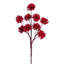 The Holiday Aisle® 14" Red Pom Pom Berry Pick. Each bag contains six picks.