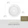 Lancaster 18" Single Bowl Round Bar/Food Prep Fireclay Kitchen Sink