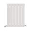 iBathUK Belgravia Horizontal Single Slim Flat Panel Radiator-115988036-115988037