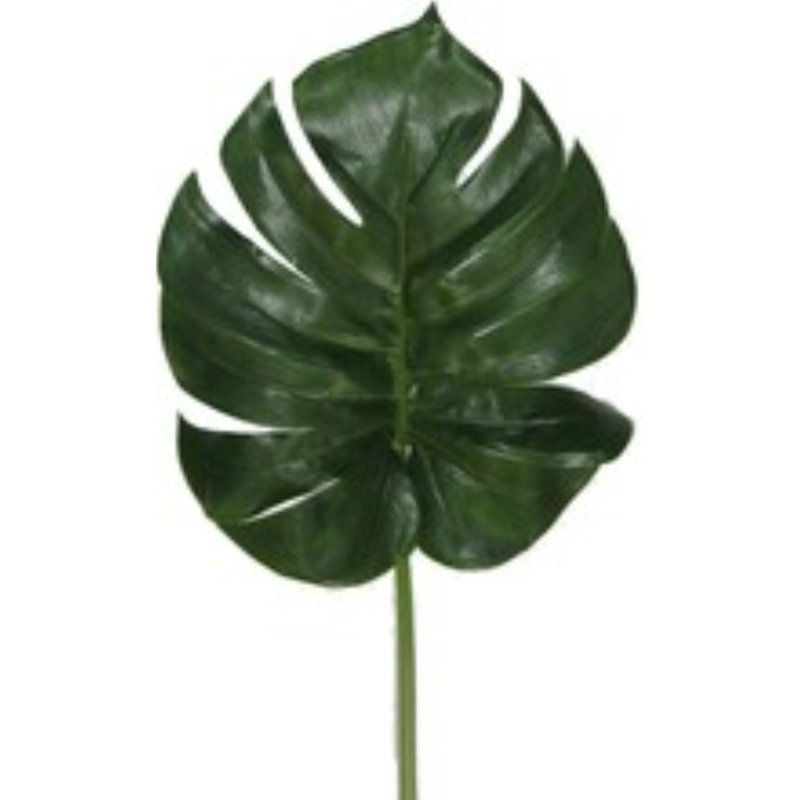 29" Real Touch Split Philodendron Leaf Stem – Faux Decor