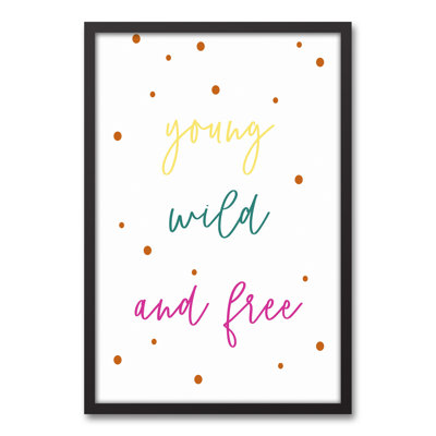 «Young Wild», art encadré gratuit