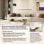 Table basse moderne avec dessus en pierre frittée et rangement Modern Butterfly-761284299