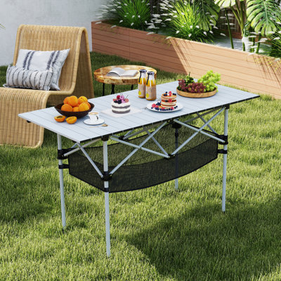 119cm Rectangular Portable Folding Table