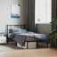 Structure de lit en métal Meny, acier robuste, sans matelas-1723415102-1723415103