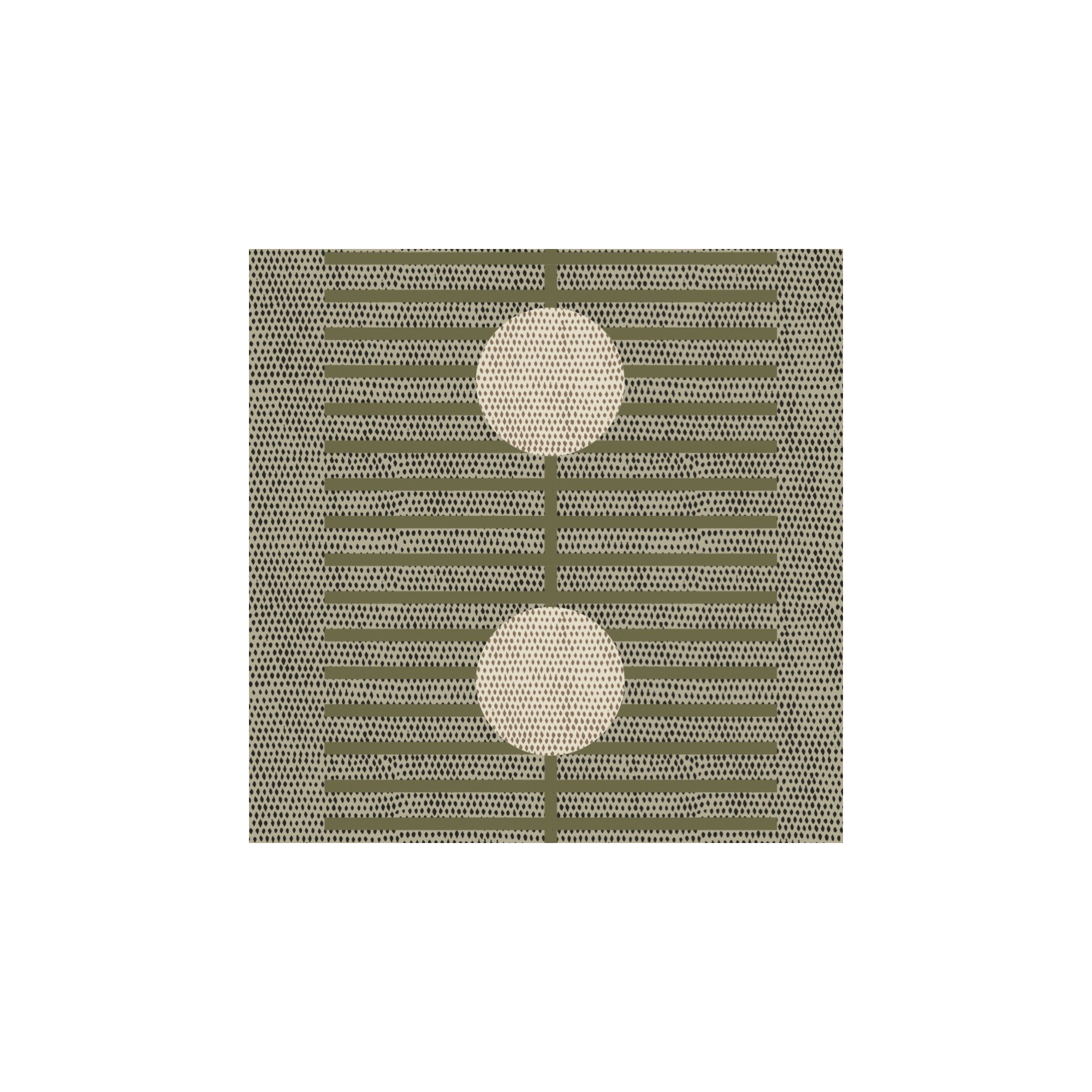 Nomalanga Peel & Stick Wallpaper Roll, Non-pasted, Olive/Linen