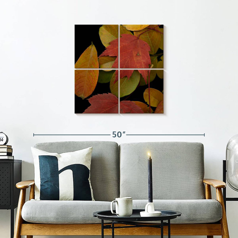 Harnek Vivid Leaves I, 26" H x 26" W
