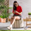 Milano Large Bean Bag Pouffe-392989422