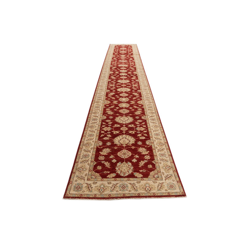 Tapis de couloir rouge rouille Oehler