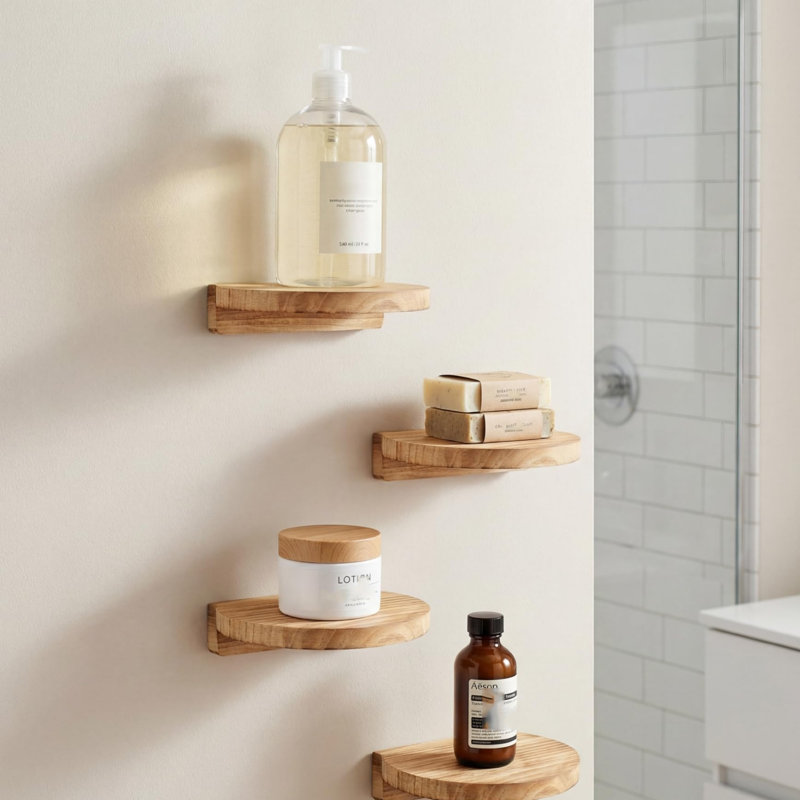 Wood Wall Organizer, Natural