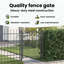 Steel Gate Fencing-121122478