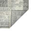 Nuit Arabe Wool Geometric Area Rug in Silver-1015330181
