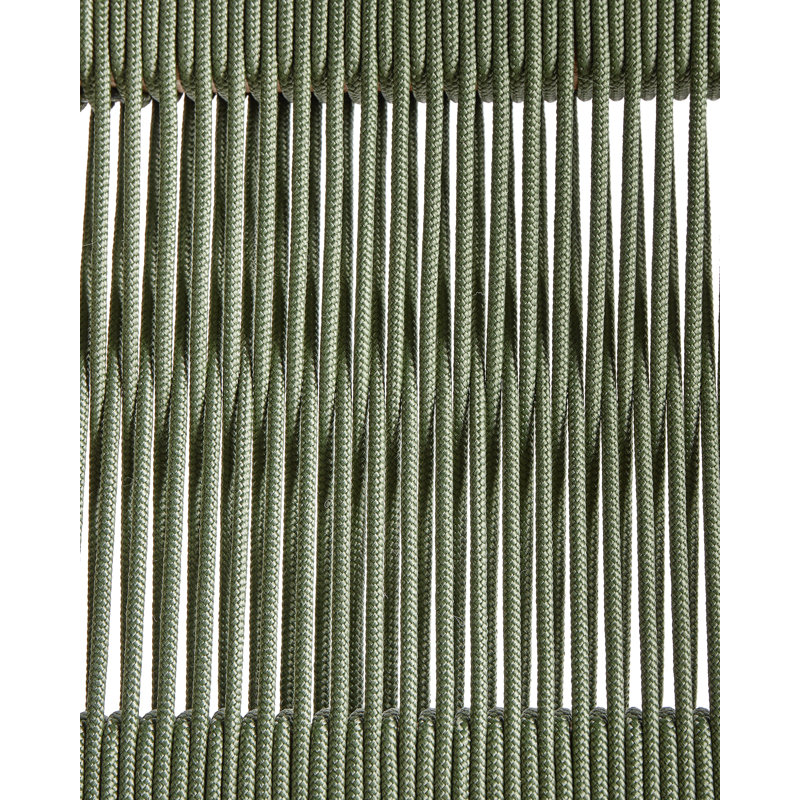 Bolaji Foldable Outdoor Patio Dining Side Chair, Green