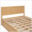 Lit plateforme moderne en bois avec rangement inférieur et 2 tiroirs-1217682202