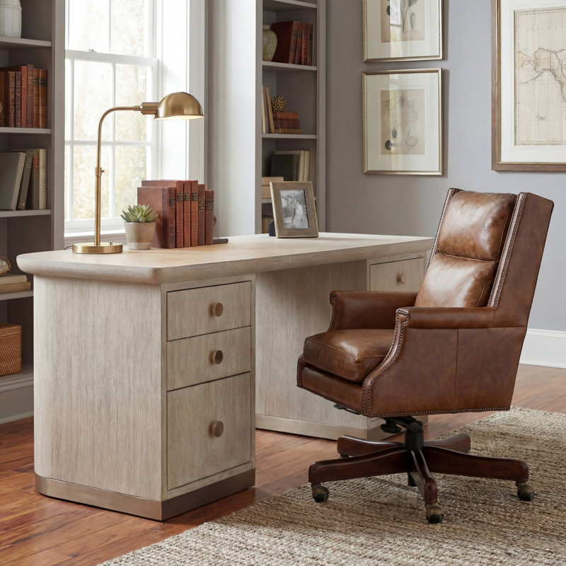 Beckett Genuine Leather Executive Chair