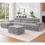 Canapé modulaire à compression en forme de U Boneless-993809224