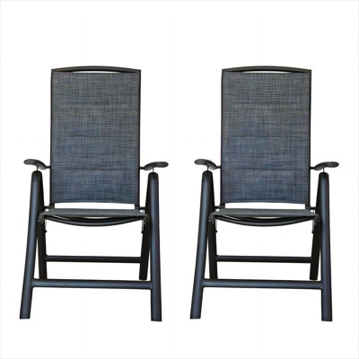 Foldable Patio Dining Armchair by Ebern Designs