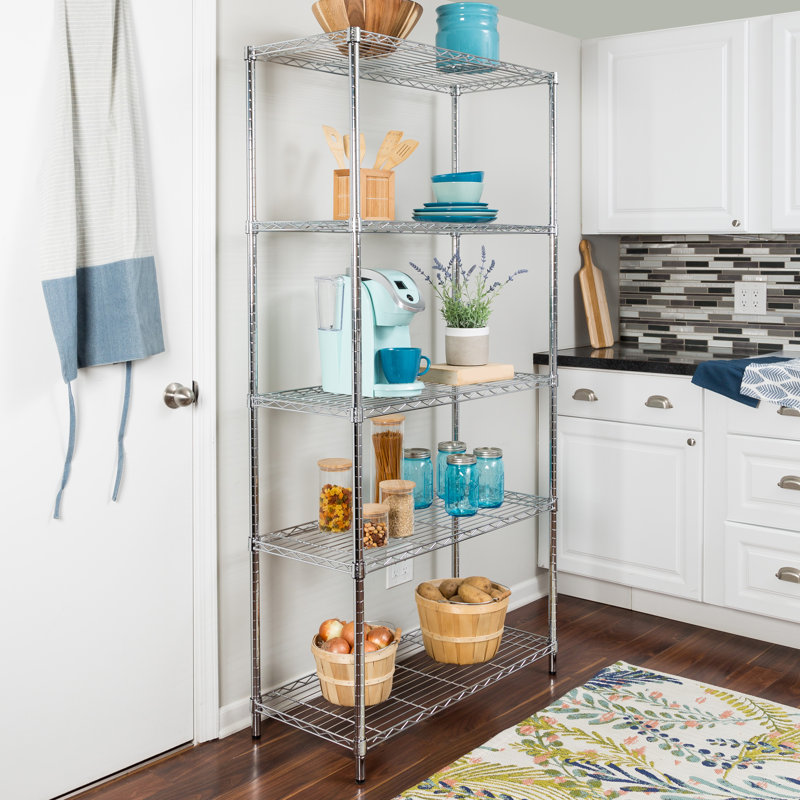 Shelving Unit, Chrome