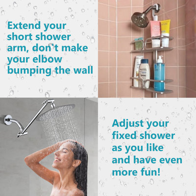 Rain Adjustable Shower Head 1.8 GPM GPM