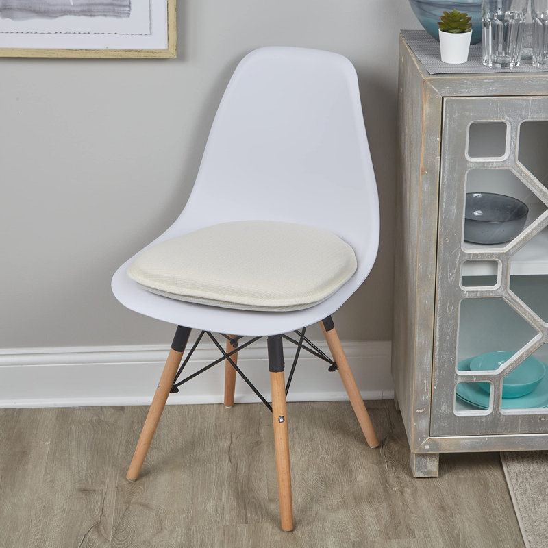 Non-Slip Windsor Chair Cushions, Ivory