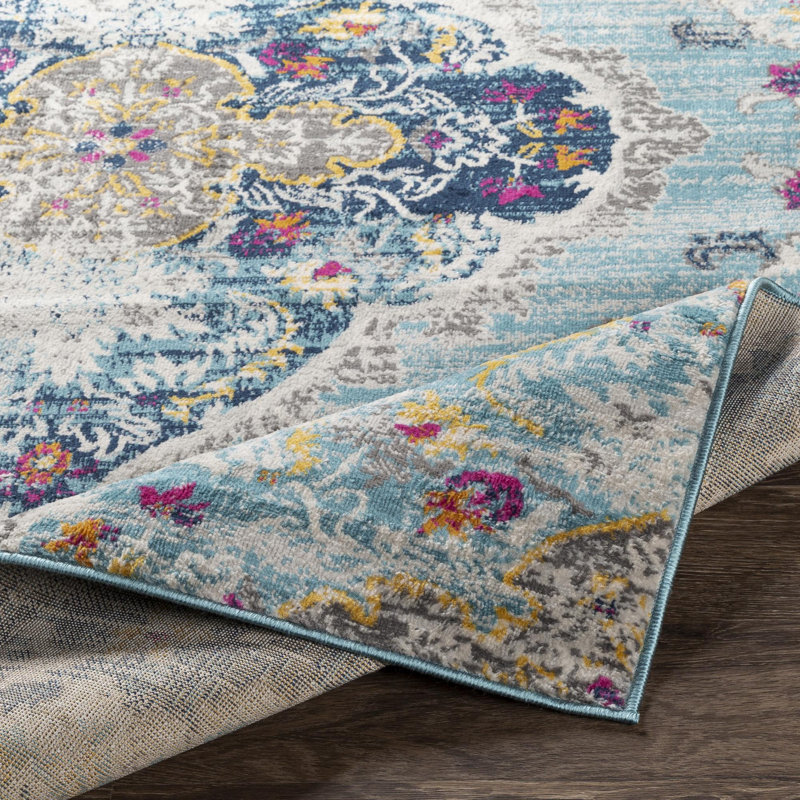 Tapis tissé à la machine Fleeman, Tapis de couloir 2 pi 7 po x 7 pi 3 po