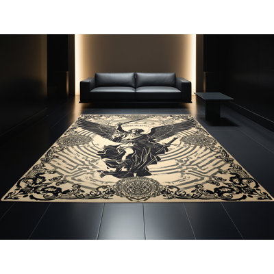 Tapis beige moelleux moelleux et moelleux Pitkin