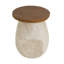 Table d'appoint en forme de poire Laigha Modern Coastal Organic-128952856-128952853