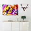 Abstract Art Painting Vol.56 - Wrapped Canvas-55368516