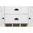 Brown And White 2-Drawer Server