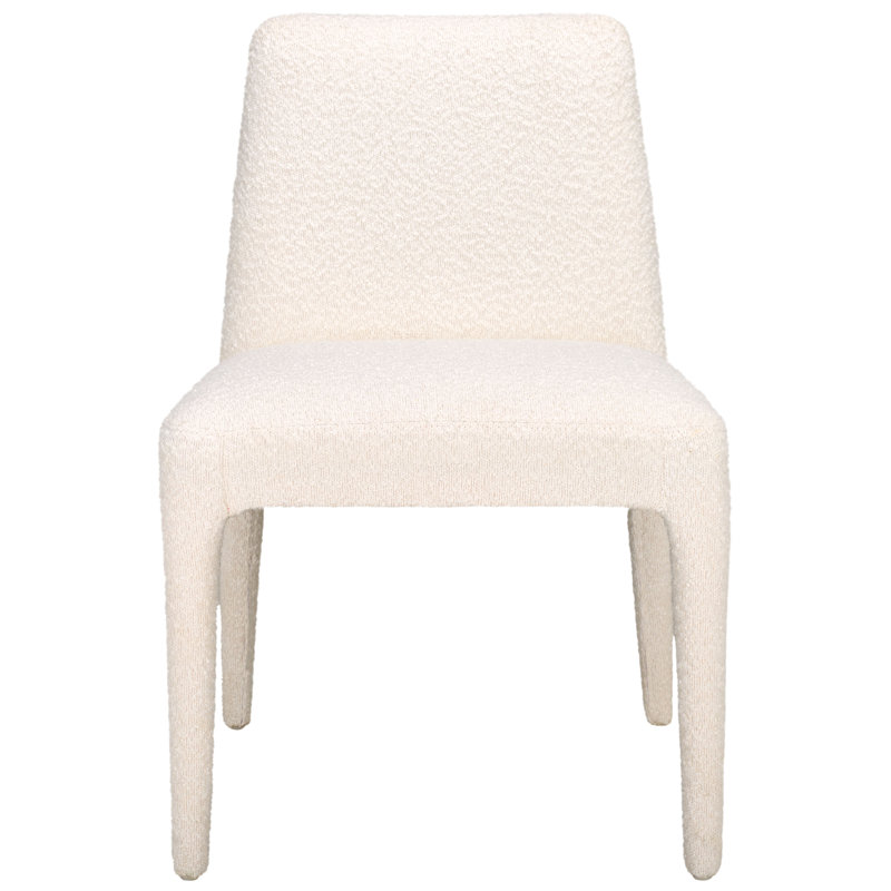 Derrick Upholstered Dining Chair, Cream