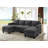 Ranjeeta 101" Wide Modular Sofa with Ottoman-641675809
