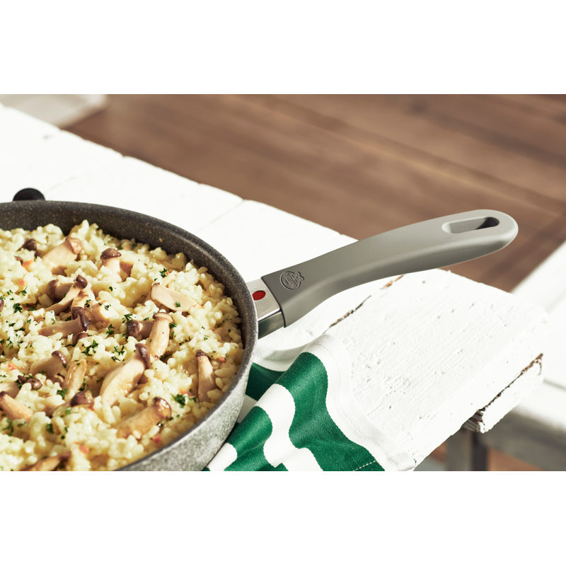 Parma Non-Stick Aluminum Saute Pan with Lid, 2.6 qt.
