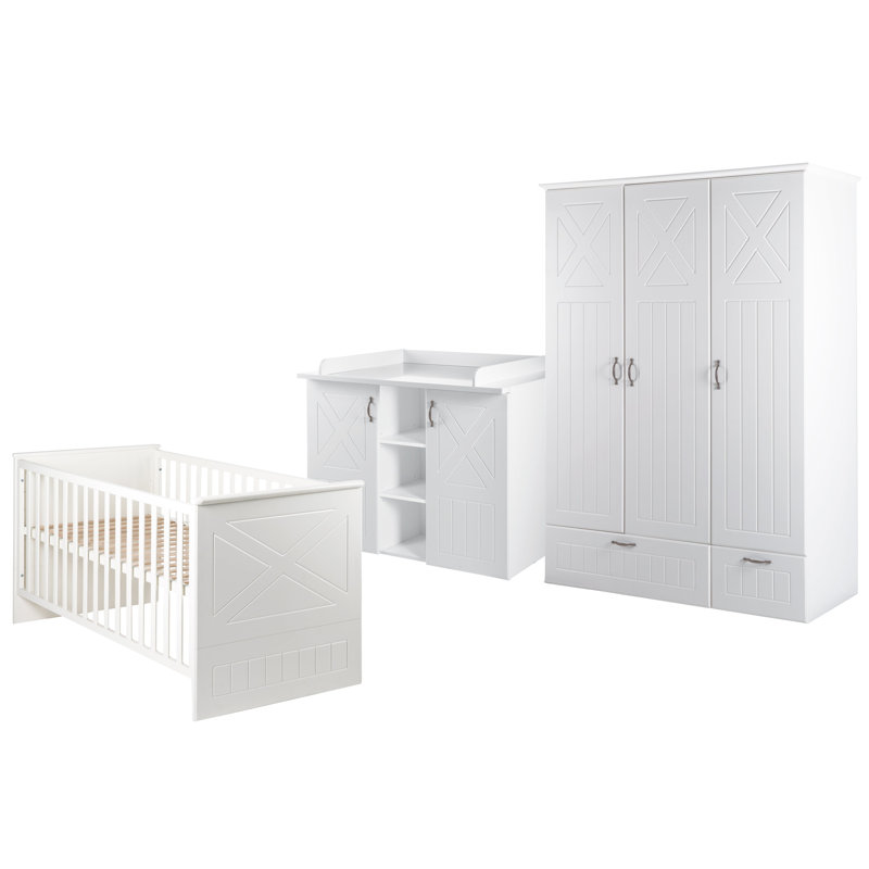 Constantin Convertible 3 -Piece Nursery Furniture Set