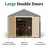 Value Gable Outdoor Wood Storage Shed-103777831-8539097