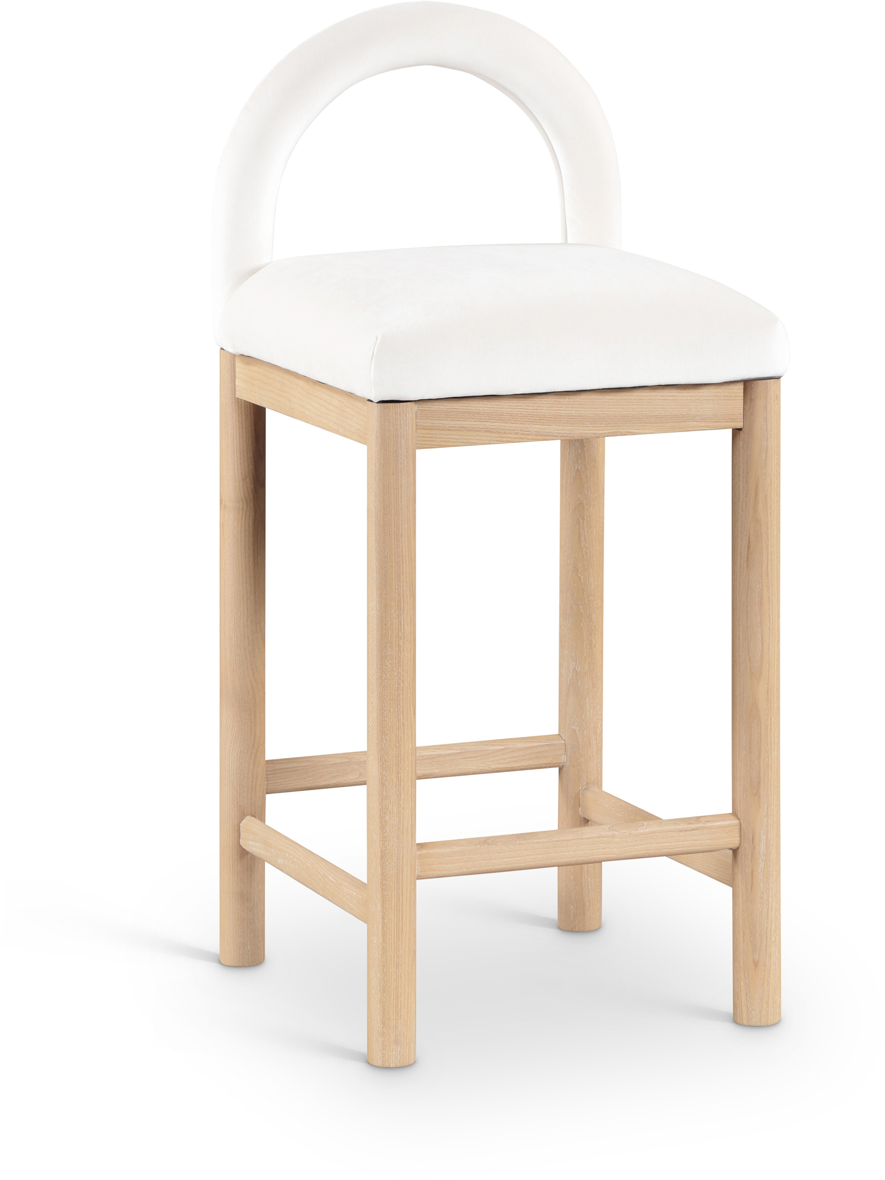 Letcher Velvet Counter Stool