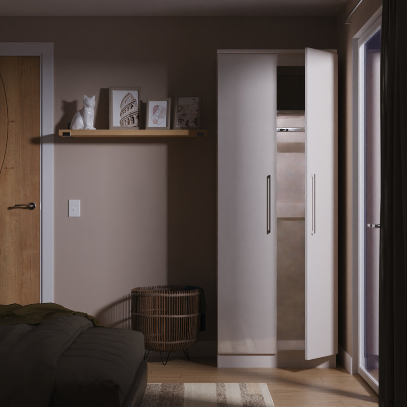 Paris Manufactured Wood Wardrobe, Kashmir