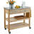 Cherise Kitchen Cart with Customizable Countertop-1822841045