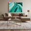 Gradient Abstract 13 Blue Canvas Wall Art-2103872420