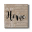 Home - Reproduction d'art textuel sur toile tendue-1491725012