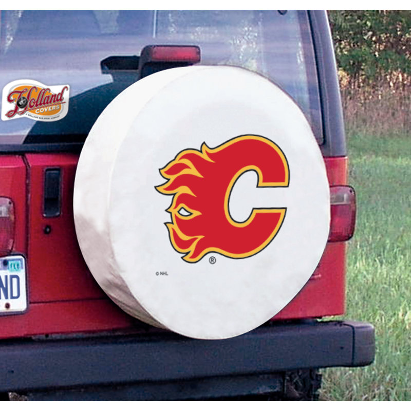 Enjoliveurs NHL, Blanc, Y, Calgary Flames