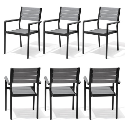 Outdoor Stacking Dining Armchair