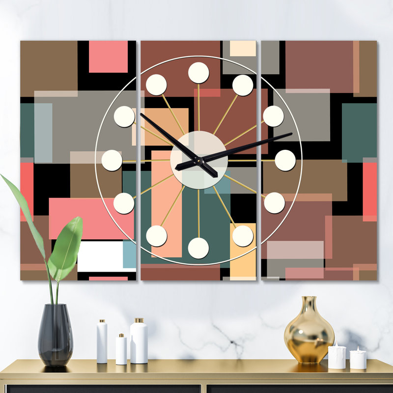 Mid-Century Wall Clock