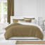 Ensemble de couvre-lit et 2 oreillers en microfibre Elbasan Gold-62714039