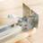 Sliding Pocket Door - Frosted Glass Design -Maufacture Wood With Hardware, 80"-100155213