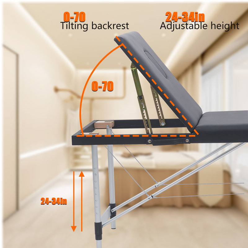 Lit simple réglable avec matelas Axella