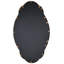 Iron Oval Mirror