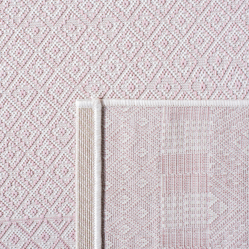 Tapis d'intérieur / extérieur à motif géométrique Althia Performance, Rectangle 2 pi 7 po x 5 pi