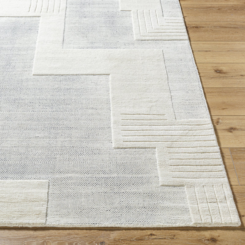 Molde Hand Loomed Wool Area Rug, Rectangle 2' x 3'