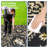 Reversible Outdoor Rug, 9' x 12', Waterproof Plastic with UV-Resistant Finish, Foldable with Stakes and Carry Bag for Patio, Deck, Camping or RV-1197840078-1197840073
