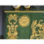Armoire d'appoint vintage vert émeraude