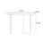 Modern simple style console table-1617202828